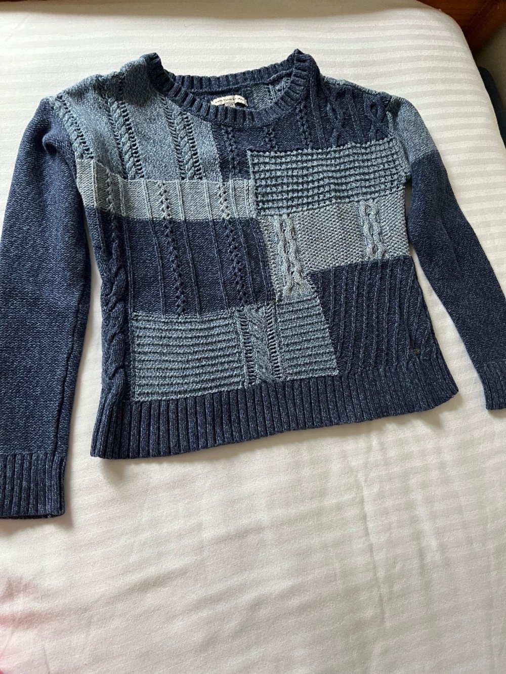 American Eagle Outfitters - Blue Cotton Sweater